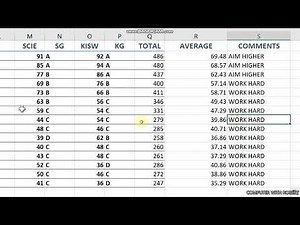 Creating Custom Academic Report Forms: Excel and Word Tutorial