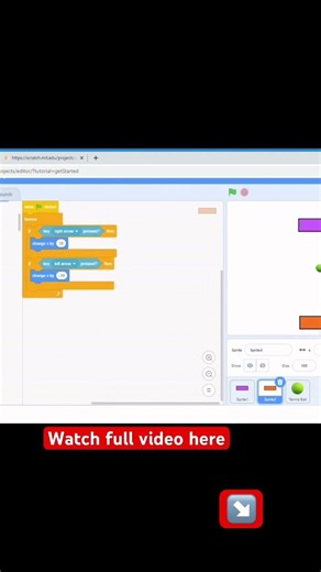 How To Create A Ping Pong Game In Scratch #shorts #viralshort #scratchprogramming
