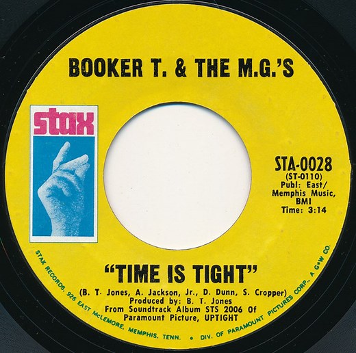 Booker T. & The M.G.'s - Time Is Tight / Johnny, I Love You