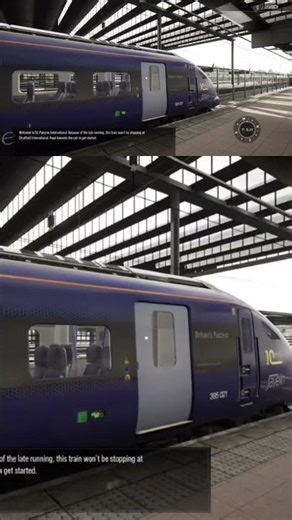 Bermain kereta Class 395 SEB - Highspeed Run 🚆 #tsw3 #gameplay #gametrain #gamekeretaapi