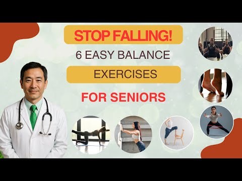 Stop falling! 6 easy balance exercises for seniors