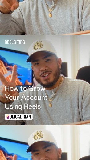 Instagram’s @Creators on Instagram: "How do you make content your audience wants to see? Video creator @omgadrian has a cheat sheet to make reels that stop the scroll and get to the root of your POV. Save for later! 💠"