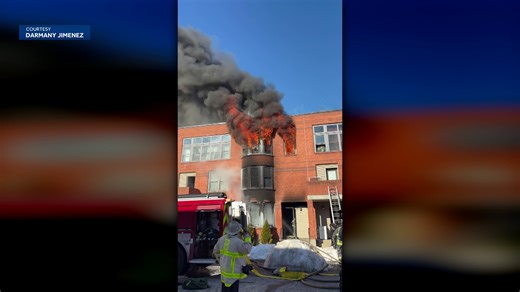 One dead in Roxbury building fire, officials say