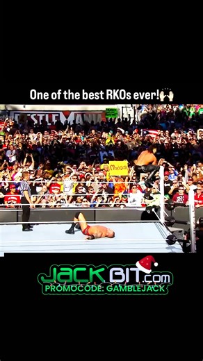 Sports Content 24/7 on Instagram: "There are RKO outta nowheres… and then there’s the WrestleMania 31 RKO that defied gravity, physics, and every law known to man 😳💥 Seth Rollins went for the Curb Stomp, full speed, elite timing, pure confidence… and Randy Orton hit the cleanest counter in WWE history. He launched Rollins into the air like a rocket, looked up, timed it PERFECTLY, and turned it into a mid-air, slow-motion, jaw-dropping RKO that shook the entire stadium. The crowd EXPLODED. The