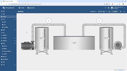 ThingsBoard动态SCADA