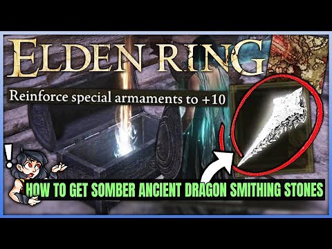 Elden Ring - Early Somber Ancient Dragon Smithing Stone Location Guide - Fast +10 Special Weapons!