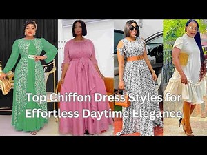 Top Chiffon Dress Styles for Effortless Daytime Elegance