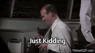 Airplane! Unplugging the Lights on Make a GIF