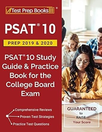 Amazon.com: PSAT 10 Prep 2019 & 2020: PSAT 10 Study Guide & Practice Book for the College Board Exam: 9781628456219: Test Prep Books: Libros