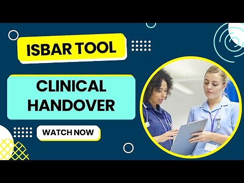 Clinical Handover by Using ISBAR Tool(كيفية تسليم وتسلم المريض)