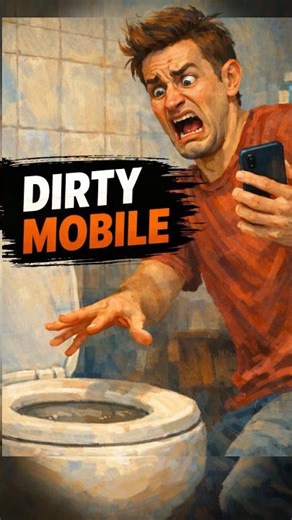 Your Phone Is 10X Dirtier Than a Toilet Seat! How E. Coli Causes Pimples #facts