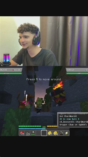 CHARIZARD VS EMBOAR, QUEM VENCE? #tiktoklive #livehighlights #pokemon #minecraft #cobblemon