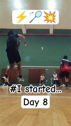 Day 8:Showing up even when it's not perfect.❤️ #badminton #sports #motivation #viral #youtubeshorts