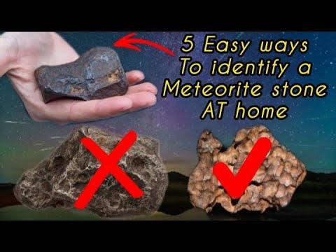 5 Easy Ways to Identify a Real Meteorite at Home | Meteorite vs Fake Rock