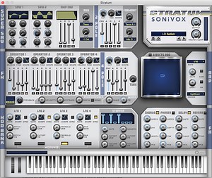 SONiVOX releases Stratum Transwave Synth with struQture Audio Engine