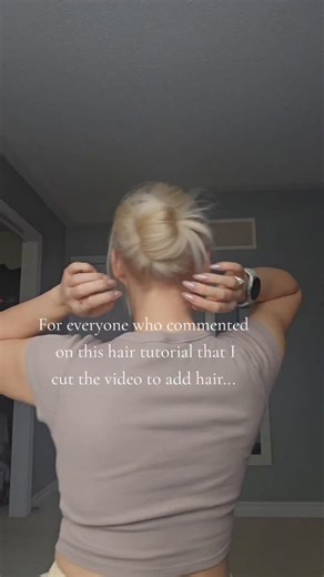Jillian Jane on Instagram: "I cut videos to make them easier to watch, not to trick anyone 😘 #diyhairschool #realhair #finehairtips #easyhairstyles #simplehairstyle"