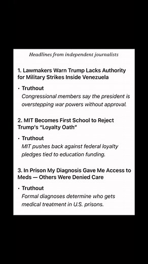 Independent journalism highlights from across the U.S. #newsfeed | Headlines US