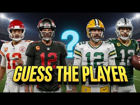 Only True NFL Fans Can Guess These Players 🏈 | Guess the Player Quiz