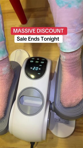 Merach Under Desk Elliptical Machine, Leg Exerciser While Sitting for Seniors with Remote Control & 12-Speeds，Quiet Portable Electric Seated Pedal Exerciser Machine for Home Office #merach #legexerciser Disclaimer: Final price, shipping costs, coupons, and discounts may Vary and are subject to change at any time. Offers shown in this video may not reflect the most current pricing. Always refer to the official TikTok Shop product listing for accurate and up-to-date information before purchasing. 