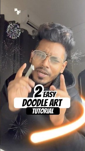 😍 2 Easy DOODLE Tamil Tutorial when Bored 🖊️ How to draw beginner #tamilart #doodle #drawing