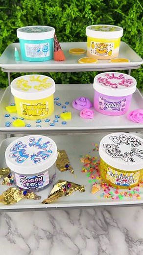 NEW SLIMES🤩 get ready for todays drop, these 6 NEW slimes are coming!✨ #slimereview #newslime #setup #satisfying #dopeslimes