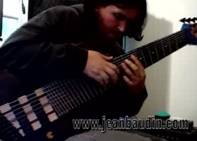 Super Mario Bros played on an 9-string bass