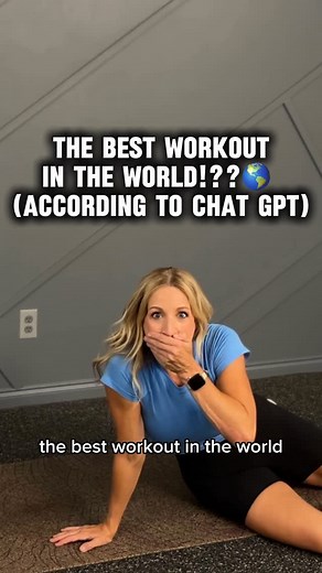 Tracy Steen on Instagram: "The BEST Workout in the World 🌎 (according to ChatGPT)! Well, this was fun! I did film this yesterday and it will come out on my YouTube channel in September so be sure to follow over there! Tracy Steen- Move Daily. I love that chat pulled from the best evidence based methods and used research from some of my favourites: @mackinprof (what did I tell you!😅), @bradschoenfeldphd and @peterattiamd Workout: Power Primer (4 minutes) Skipping Rope Power Rounds: 20 sec fast 