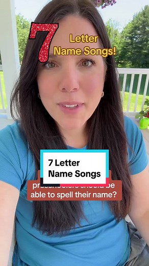 Seven-Letter Name Songs: Customizing Classics! 🎵👧👦 In this video, I share how we make learning names fun and musical in our classroom! Each year, we create songs for names by adapting popular children's tunes, incorporating our students' names into the melodies. This approach not only personalizes the learning experience but also enhances name recognition and phonetic familiarity. If your child's name has seven letters, you can easily fit it into one of these catchy tunes and sing it frequent