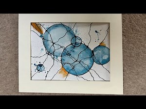 NEURO ART MADE SIMPLE FULL DEMO #neurographic #neuroart #watercolor #everyday