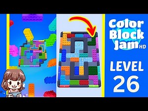 Color Block Jam Level 26 Solution Walkthrough