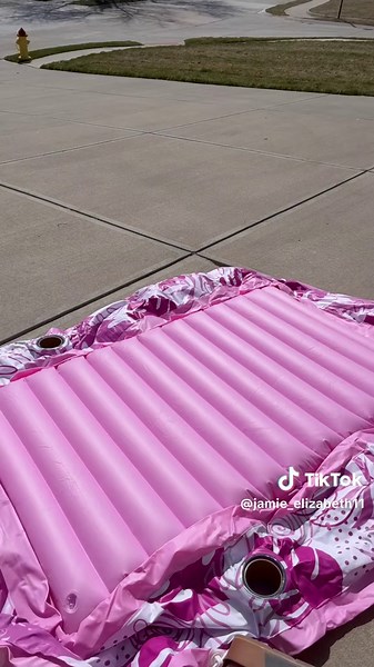 Why wait for pools to open when you can start your tan right now? This inflatable tanning pool lounge lets you create your own backyard tanning setup in minutes. Just fill it with water, lay back, and enjoy the sun without dealing with crowded pools or waiting for the season to start. It’s oversized, comfortable, and has a built-in pillow and cup holder so you can fully relax while you tan. Perfect for early spring, summer prep, and anyone who wants that sun-kissed glow before everyone else. Don