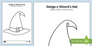 Design a Wizard's Hat Activity