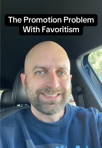 Promoting someone who isn’t ready just because they are your favorite sets that person up for failure. #leadership #favoritism #fairness #fairleadership #equalopportunity