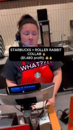 THIS STARBUCKS ROLLER RABBIT COLLAB IS INSANE. 🤯 Starbucks just dropped their new collaboration with Roller Rabbit and these are reselling like crazy. Resale prices are already rising past $150. If you want early alerts on profitable drops like this, comment “STARBUCKS” and I will send the invite to our FREE clearance group. #starbucks #rollerrabbit #resell #starbucksbup #resellingcommunity | Smartt Hustling