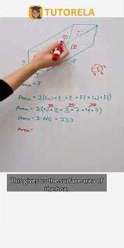 Calculate Surface Area: Box with Attached Cubes #Math #Cuboids #SurfaceAreaOfACuboid