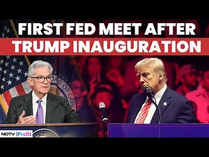 FOMC Meeting LIVE | US Fed Rate Cut & Jerome Powell Speech | First Fed Meet After Trump Inauguration