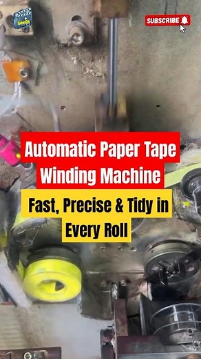 Automatic Paper Tape Winding Machine: Fast, Precise & Tidy in Every Roll