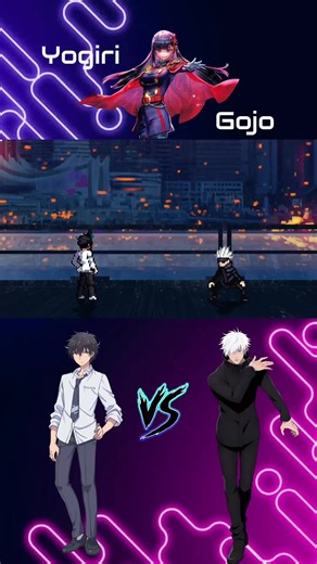 Overpowered Anime Characters: Gojo and Yogiri