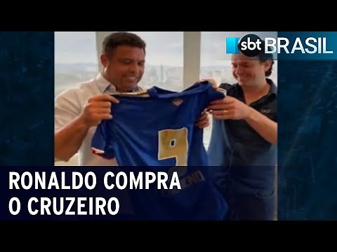 Ronaldo Fenômeno vai investir R$ 400 milhões no Cruzeiro | SBT Brasil (18/12/21)