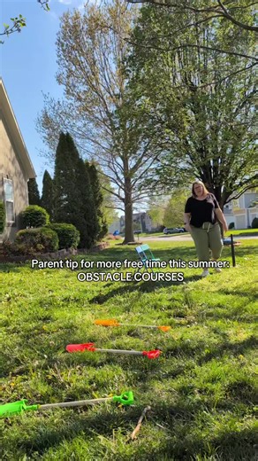 Easy Summer Obstacle Course Ideas for Kids
