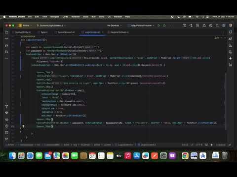 Flight Booking App – Part 2 | Login Screen with Multiple Forms | Jetpack Compose Multiplatform