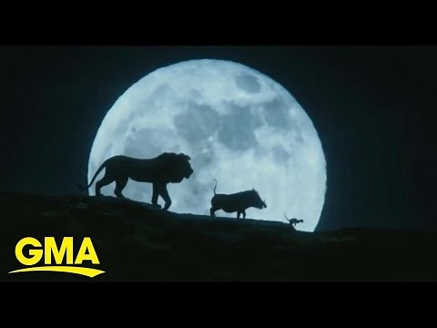 See Scar, Timon, Pumbaa and more in new 'Lion King' live-action trailer l GMA