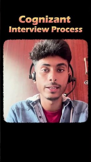 Cognizant Interview Steps for Freshers🚀|#shorts