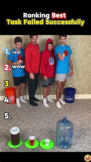 Ranking Best Task Failed Successfully Moments