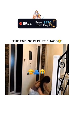 Zeokxa on Instagram: "The 20-second clip shows a hilariously chaotic home fail: a young woman tries to hide inside a large black inflatable lounger as a surprise for her partner. Set against a white foyer with a classic staircase, the scene features the woman in purple and her bewildered partner, capturing a perfectly timed moment of domestic comedy. In just 24 hours, the video has racked up over 12.7 million views. Comments are filled with laughter at her clumsy struggle, with users joking that