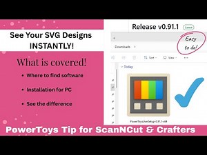 See Your SVG Designs Instantly! | PowerToys Tip for ScanNCut & Crafters #scanncut #cricut #loklik