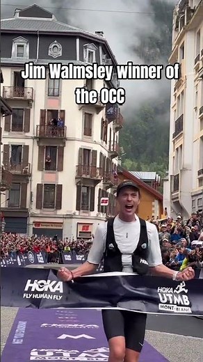 Jim Walmsley winner of the 🟧 OCC #utmb