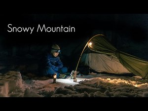 - 30Lリュックで行く- 暖房なしのミニマム冬ソロキャンプ / Winter Camping, MTB