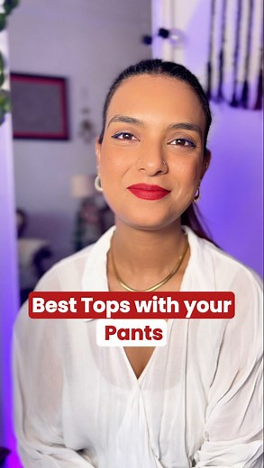Best Tops with your Pants👀👀 1. Bootcut Jeans: Skip the long tops! Pair them with short or fitted tops to highlight your shape and let the flared bottom shine. 2. Skinny Jeans: Avoid tight-fitted tops with them; it throws off your silhouette. Instead, go for long shirts or relaxed-fit tops for a balanced look. 3. Straight-Leg Jeans: Don’t wear boxy or straight-cut tops; they’ll make your look too square. Opt for curved hems or well-fitted tops to soften the structure. 4. Cargo/Baggy Pants: Alwa