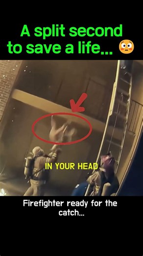 This Firefighter Just Did The Most Incredible Catch Ever! 😳